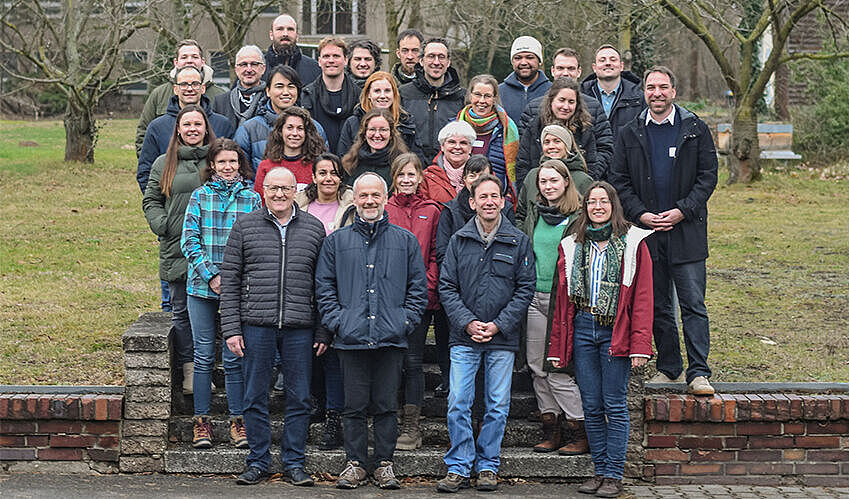 Projektbeteiligte der HumusAllianz beim Auftakttreffen in Kleinmachnow. Foto: A. Shawon/JKI)